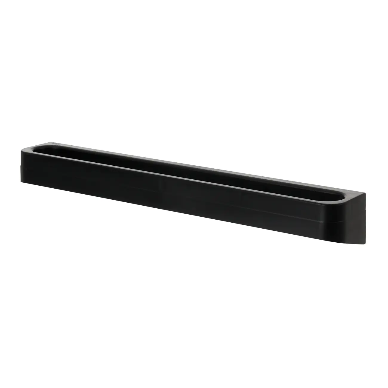 PORTA-TOALHAS AUTOADESIVA 55 CM ELEVE - PRETO - Foto 1