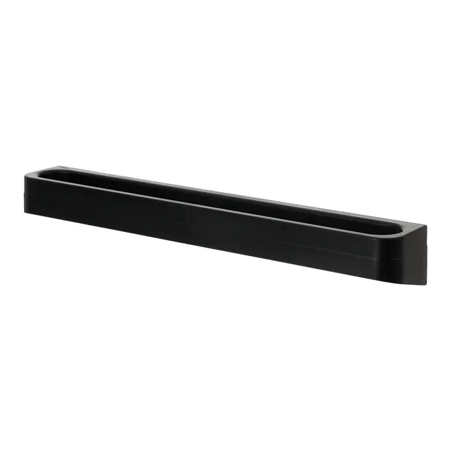 PORTA-TOALHAS AUTOADESIVA 55 CM ELEVE - PRETO - Foto 1