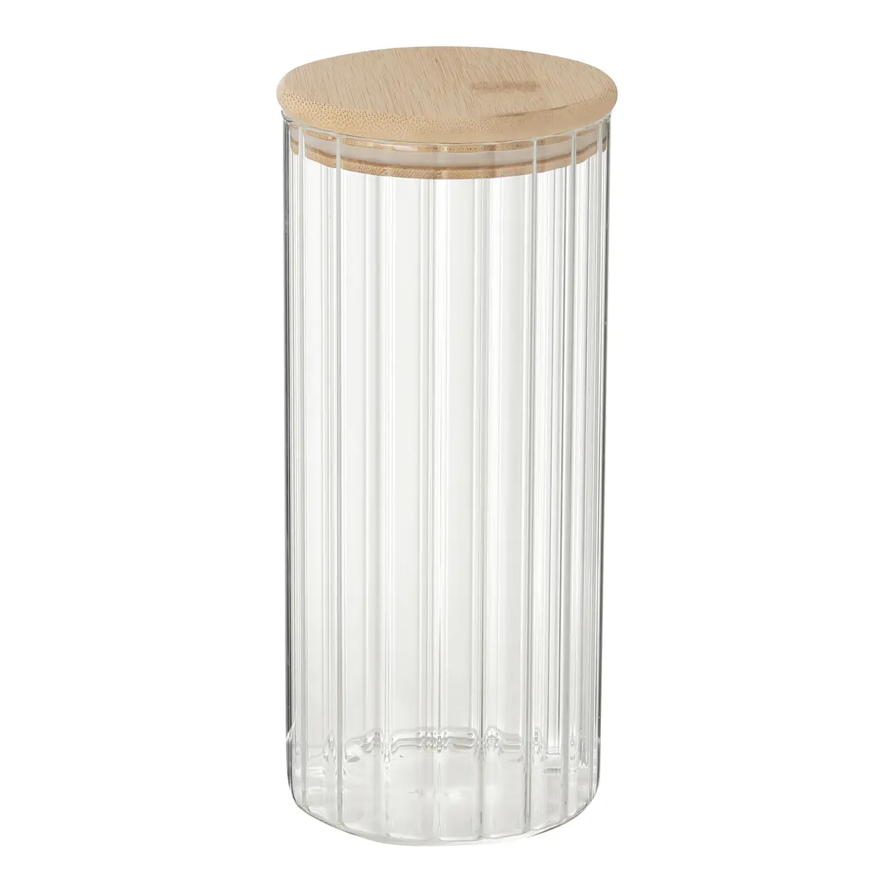 POTE 1,5 L STRICES - INCOLOR/BAMBU - Foto 1