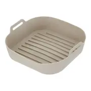 FÔRMA PARA FRITADEIRA 18 CM X 18 CM EASY FRY - BEGE - Foto 3