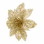 PRENDEDOR FLOR 14 CM FINE FESTIVITY C/2 - OURO - Foto 5