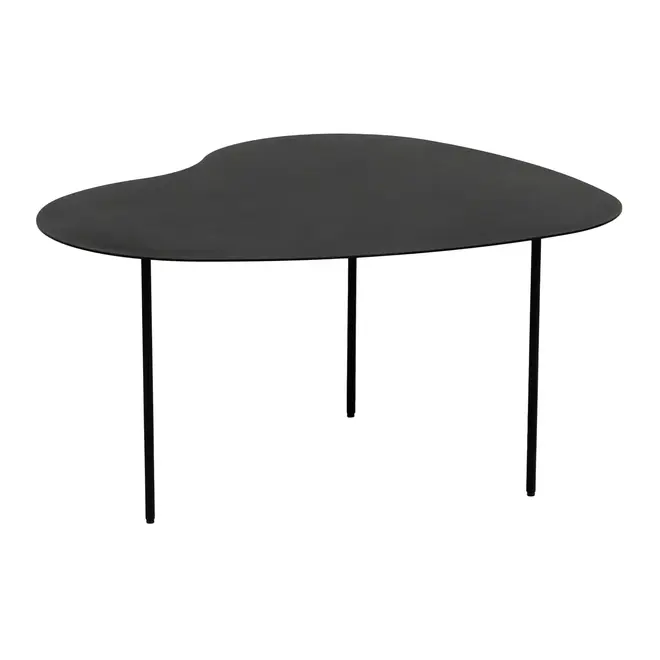 MESA LATERAL 70 CM X 65 CM PINGO - PRETO - Foto 1