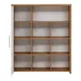 ARMÁRIO PARA ESCRITÓRIO ALTO 1 PORTA BOSS - OAK TAMMI/BRANCO - Foto 2