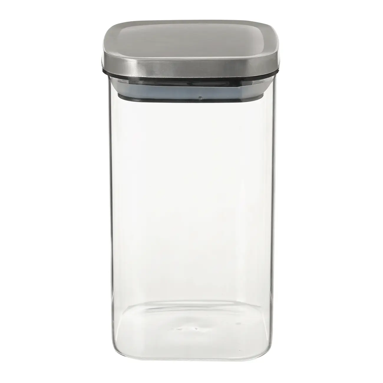 POTE HERMÉTICO 1,1 L GIALLE BORO - INCOLOR/PRATA - Foto 1
