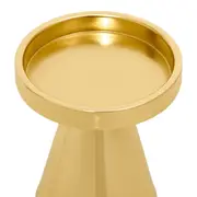 SUPORTE VELA 10 CM INNER GLOW - OURO - Foto 3