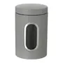 POTE HERMÉTICO 1,2 L CAPSULE - CINZA/INCOLOR - Foto 1