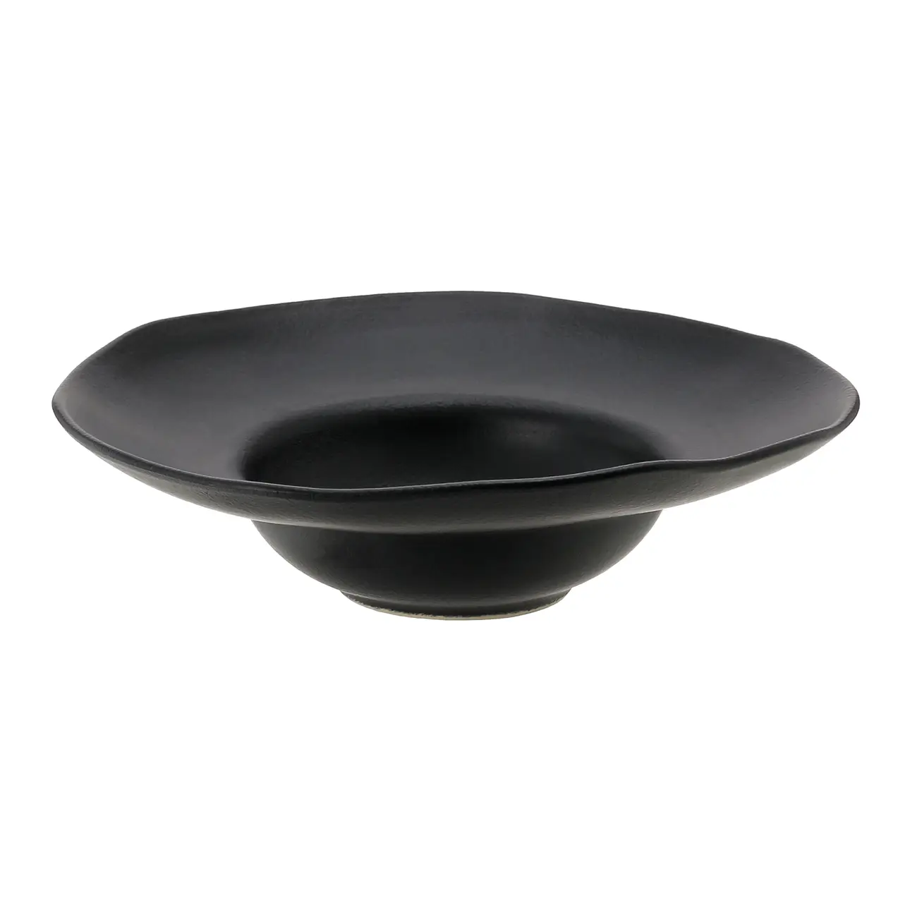 PRATO DE MASSA/RISOTO 28 CM GEO - PRETO FOSCO - Foto 2
