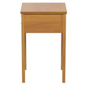 MESA DE CABECEIRA 2 GAVETAS MODEL - AMÊNDOA - Foto 3