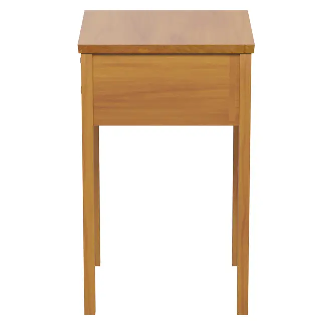 MESA DE CABECEIRA 2 GAVETAS MODEL - AMÊNDOA - Foto 3