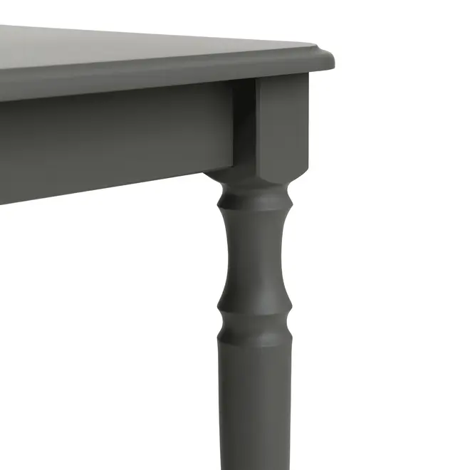 MESA 1,80 M X 90 CM CAPULET - GRIS BRULÉ - Foto 7