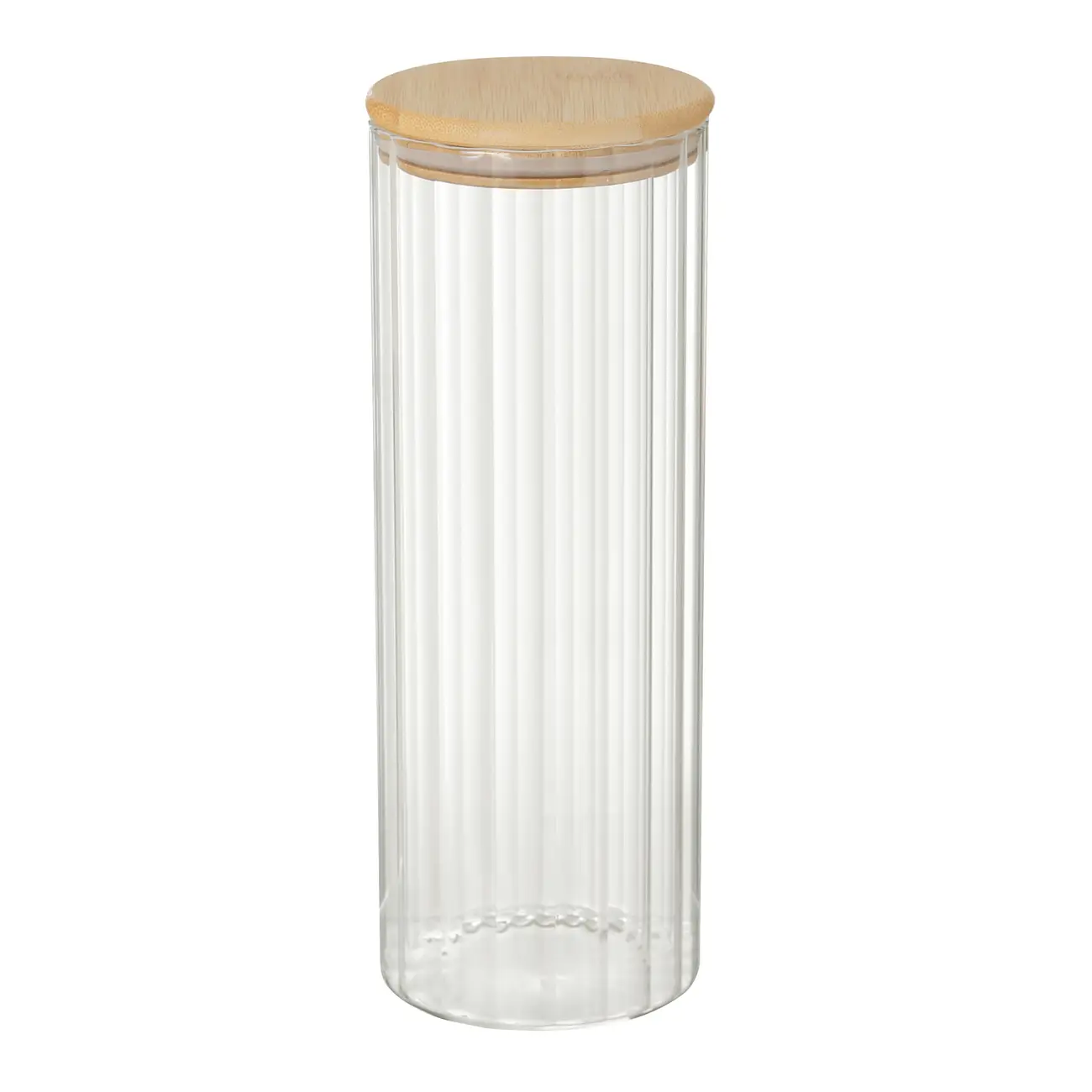 POTE 1,9 L STRICES - INCOLOR/BAMBU - Foto 1