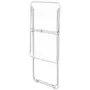 VARAL DE CHÃO DOBRÁVEL 1,42 M X 57 CM WIPE - BRANCO/MENTA - Foto 4