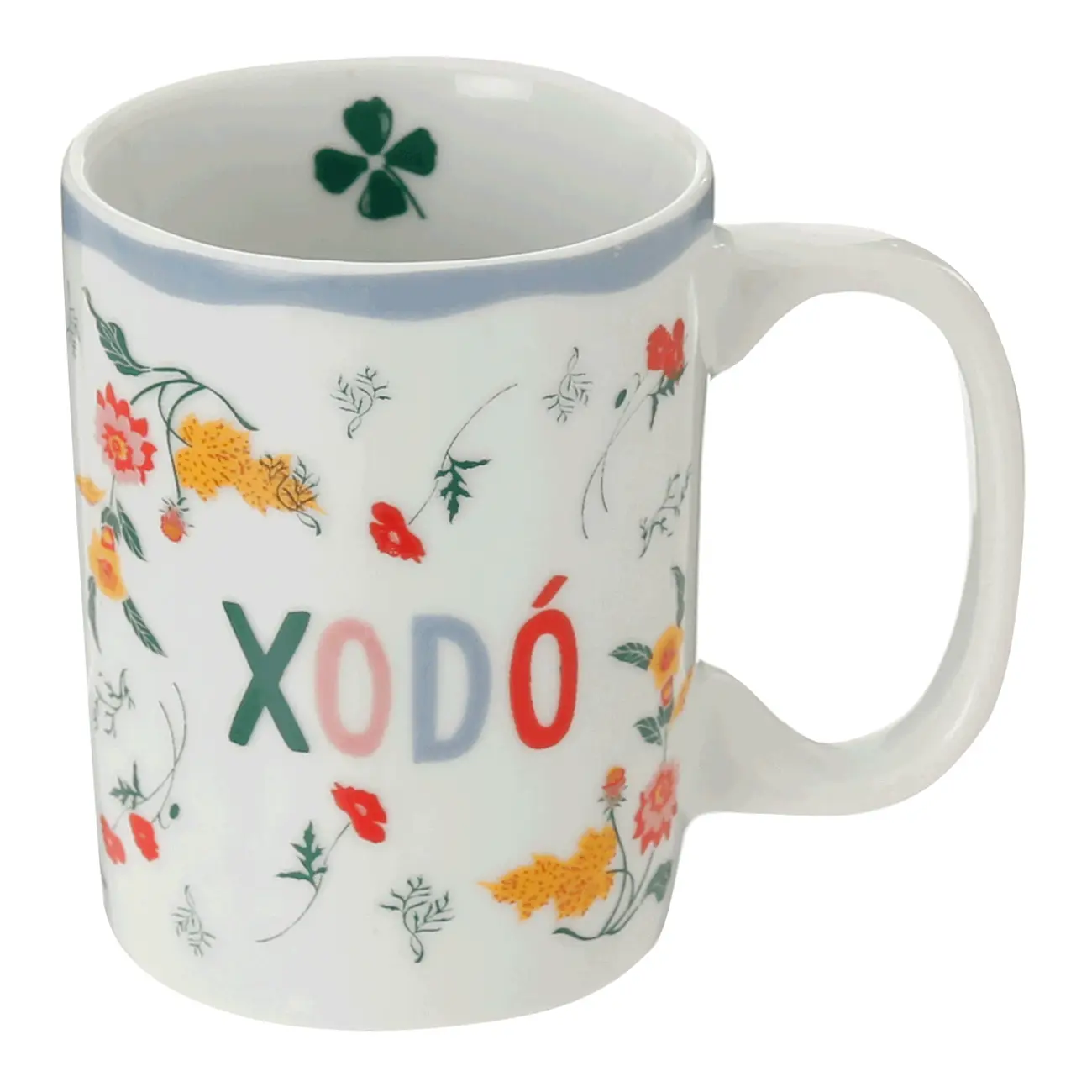 CANECA 160 ML BOUQUET XODÓ - BLEU CENDRÉ/MULTICOR - Foto 3