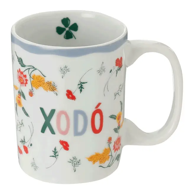 CANECA 160 ML BOUQUET XODÓ - BLEU CENDRÉ/MULTICOR - Foto 3