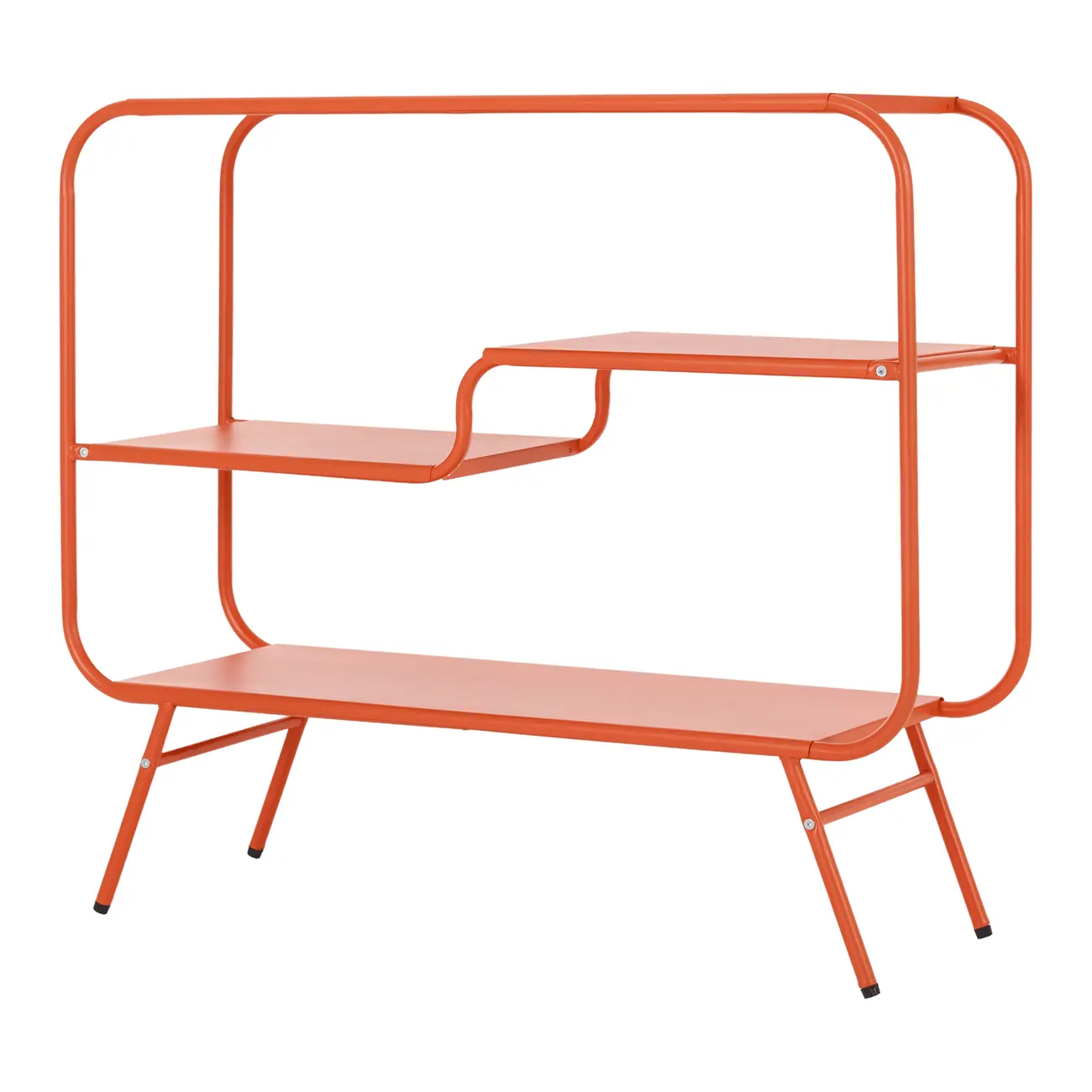 APARADOR 90 CM X 30 CM SERPENTINE - LARANJA LED - Foto 8