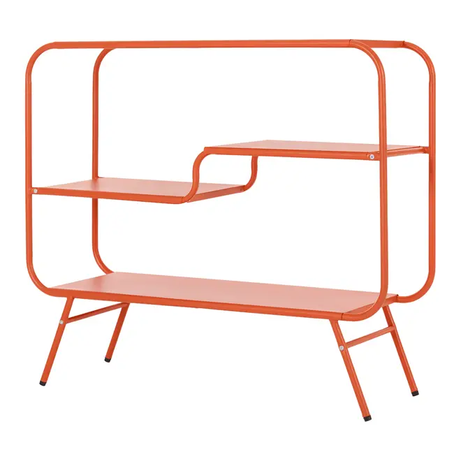 APARADOR 90 CM X 30 CM SERPENTINE - LARANJA LED - Foto 8