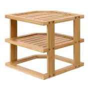 ORGANIZADOR DE PRATOS VERTICAL BAMBOO - BAMBU - Foto 5