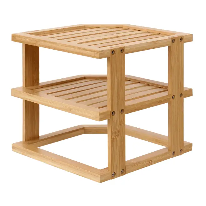 ORGANIZADOR DE PRATOS VERTICAL BAMBOO - BAMBU - Foto 5
