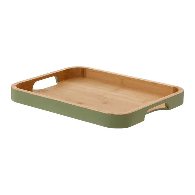 BANDEJA 30 CM X 23 CM BAMBUMIX - SÁLVIA/BAMBU - Foto 3