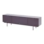 RACK 2 PORTAS/2 GAVETAS 1,80 M X 42 CM THE FOLD - RUBY MOCHA/RUBY MOCHA - Foto 10
