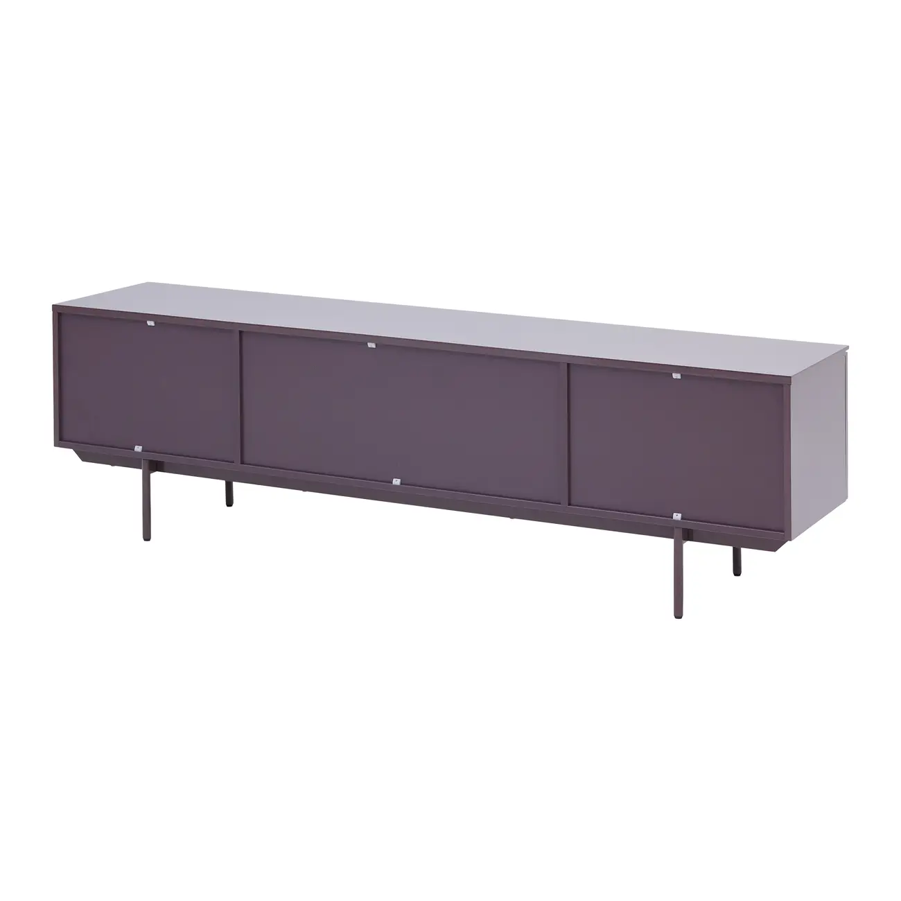 RACK 2 PORTAS/2 GAVETAS 1,80 M X 42 CM THE FOLD - RUBY MOCHA/RUBY MOCHA - Foto 10