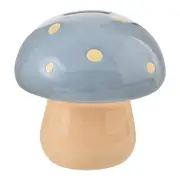 ADORNO MESA/COFRE 12 CM DELICADÊ CADÊ - BLEU CENDRÉ/BEGE - Foto 1