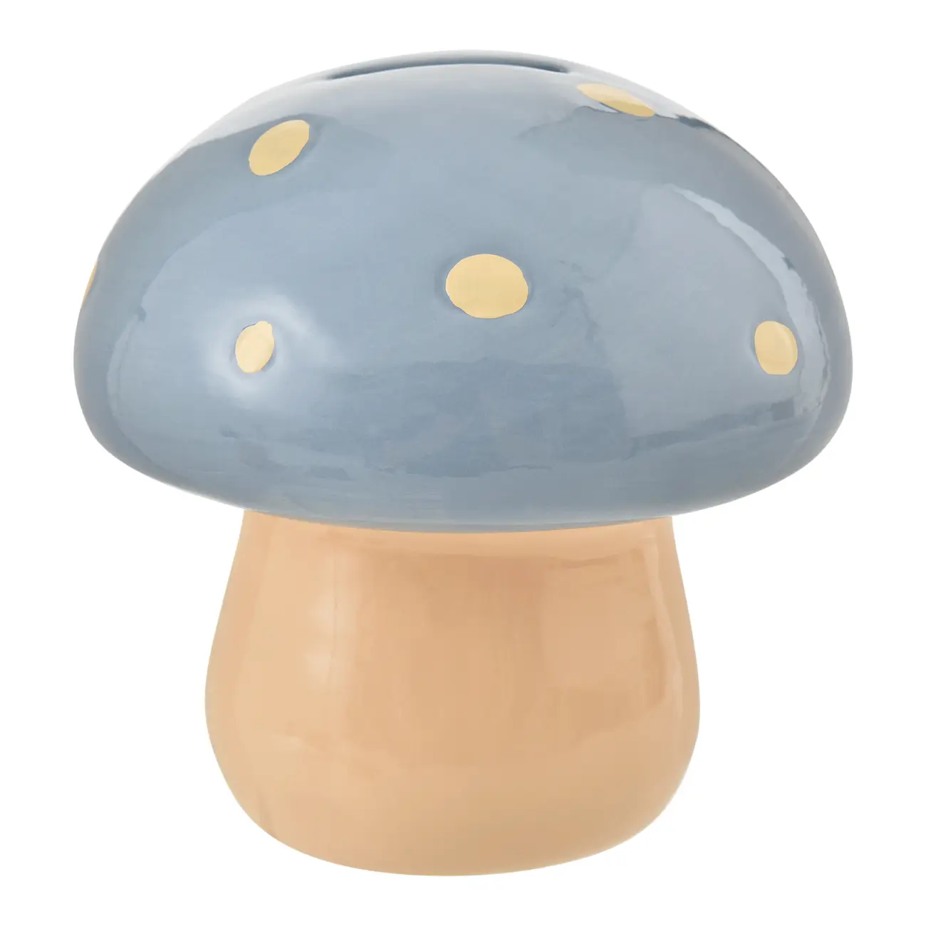 ADORNO MESA/COFRE 12 CM DELICADÊ CADÊ - BLEU CENDRÉ/BEGE - Foto 1