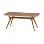 MESA DE JANTAR 1,80 M X 1 M ORGANIC - FREIJÓ/BRANCO - Foto 13
