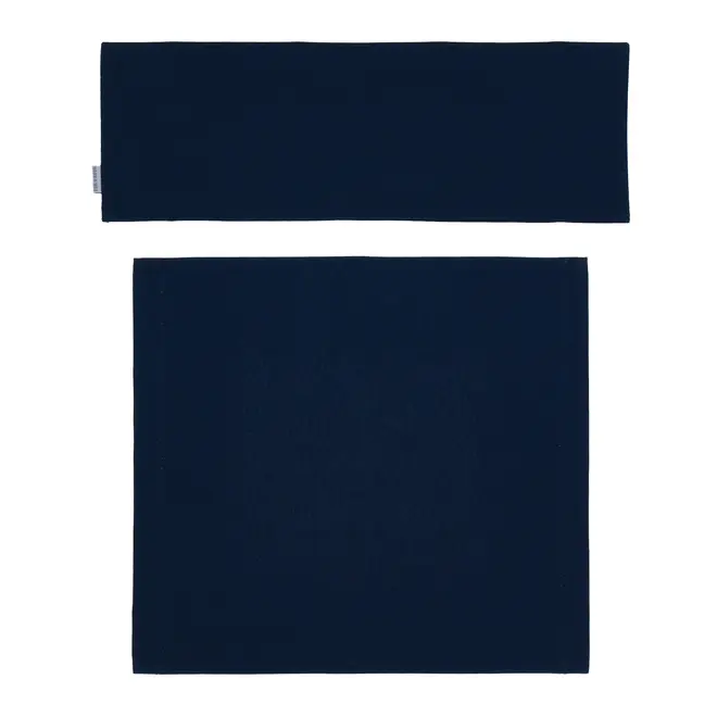 ASSENTO E ENCOSTO PARA ESTRUTURA DE CADEIRA LEME - AZUL ESCURO - Foto 2