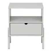 MESA DE CABECEIRA 1 GAVETA DAPP - FLANDRES - Foto 1