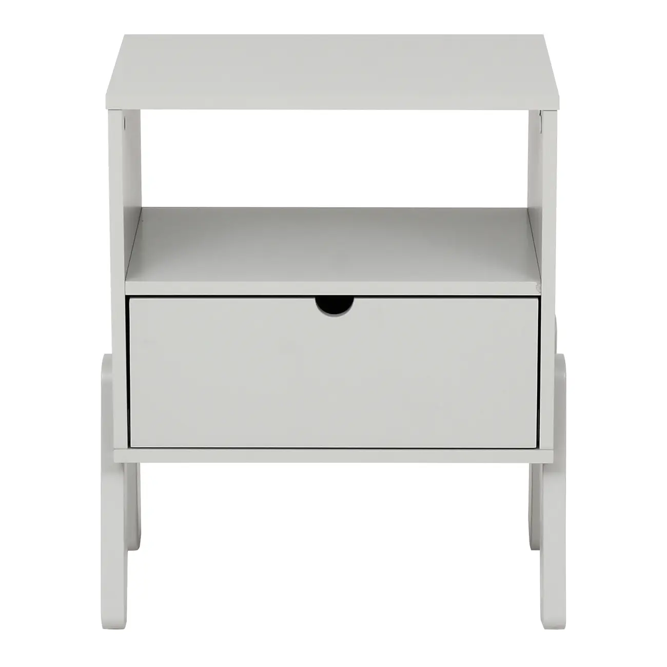 MESA DE CABECEIRA 1 GAVETA DAPP - FLANDRES - Foto 1