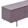 RACK 2 PORTAS/2 GAVETAS 1,80 M X 42 CM THE FOLD - RUBY MOCHA/RUBY MOCHA - Foto 12