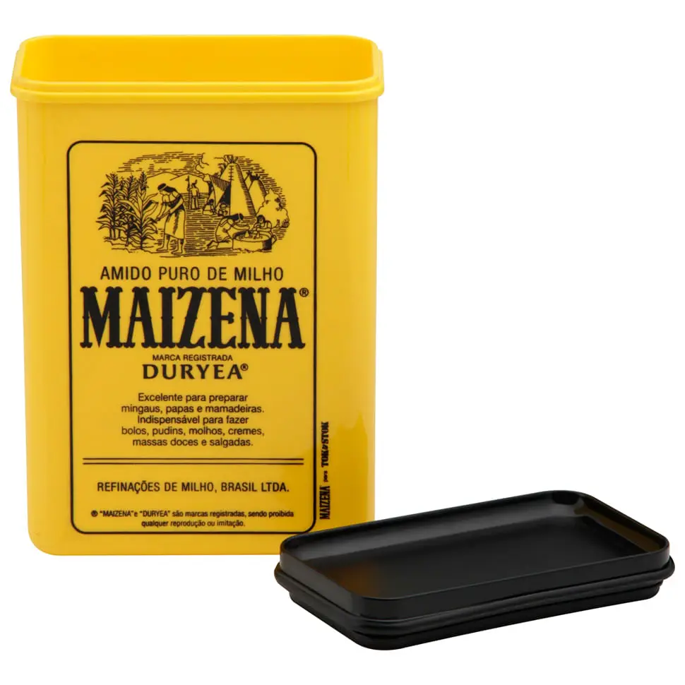 POTE HERMÉTICO 1,2 L MAIZENA - AMARELO/PRETO - Foto 3