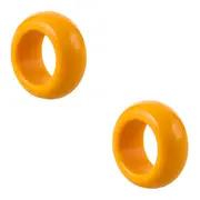 ARGOLA PARA GUARDANAPO CONJUNTO COM 2 PEÇAS PULSI - SORBET DE MANGA - Foto 3