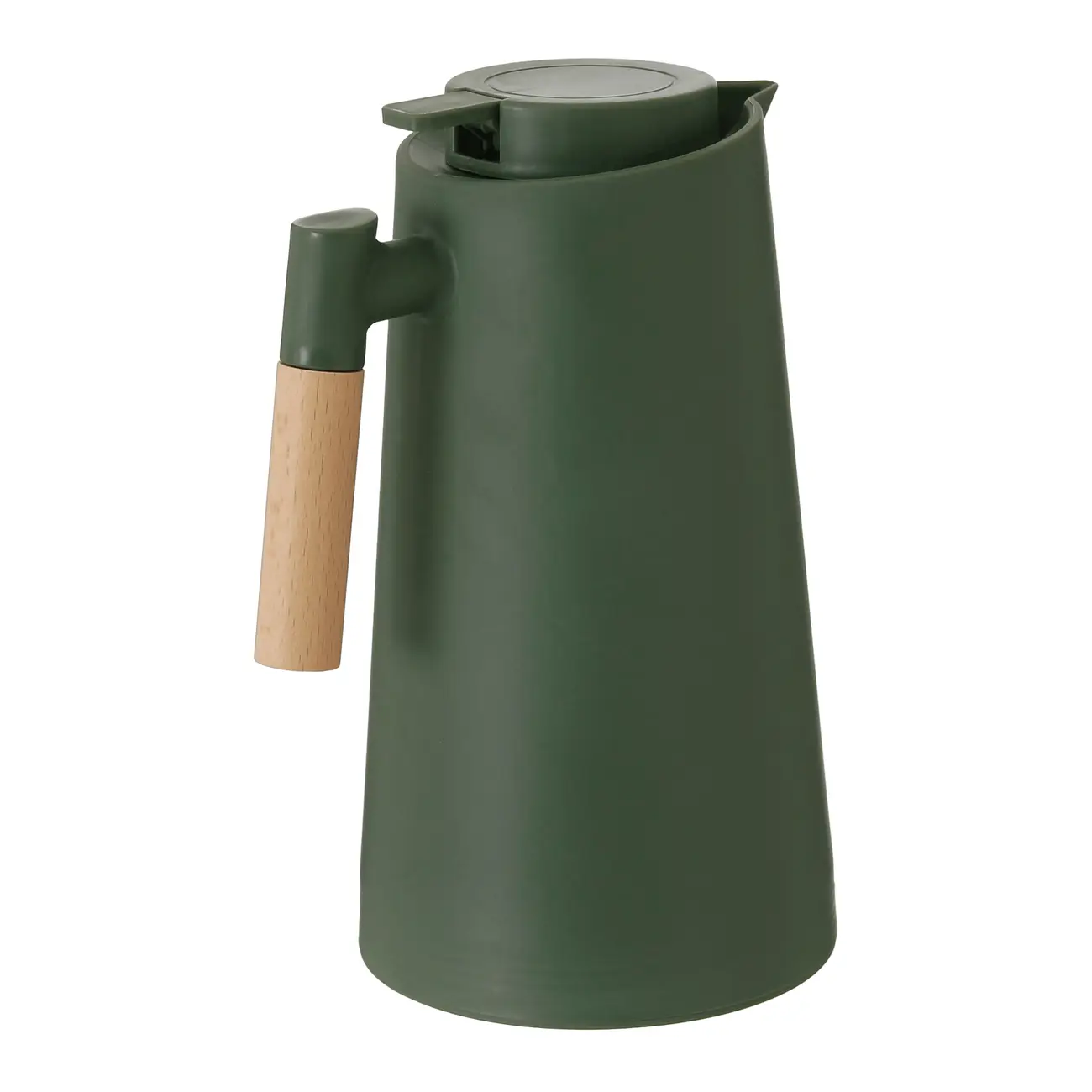 GARRAFA TÉRMICA 1 L KOFF - MANJERICÃO/MADEIRA - Foto 4