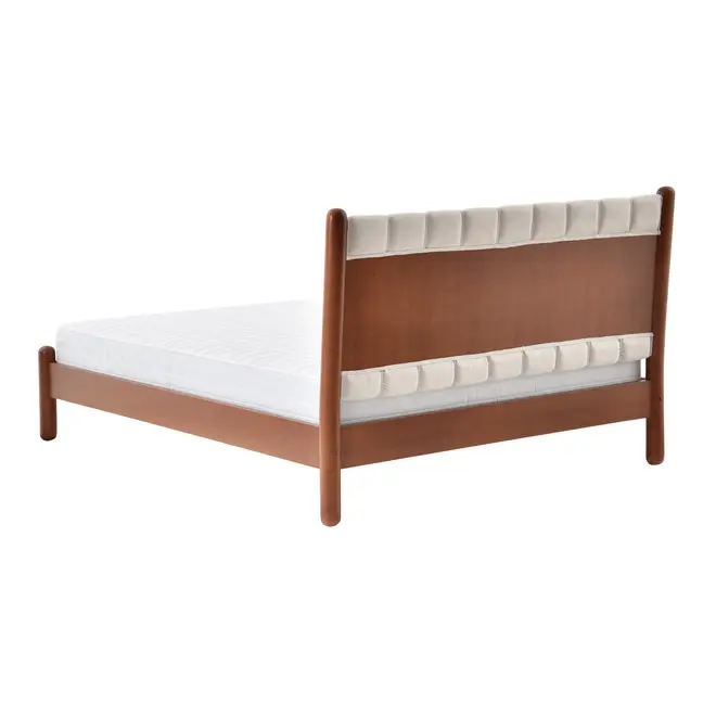CAMA QUEEN 1,58 M LAPA - NOZES/NATURAL - Foto 4