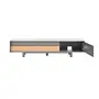 RACK 4 GAVETAS/1 PORTA 2,10 M X 46 CM LITHO - ESTANHO/KONKRET - Foto 6
