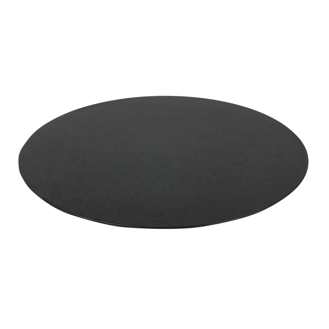 TAMPO DE MESA PEDRA REDONDO 90 CM TULIPE - PRETO SÃO GABRIEL - Foto 2
