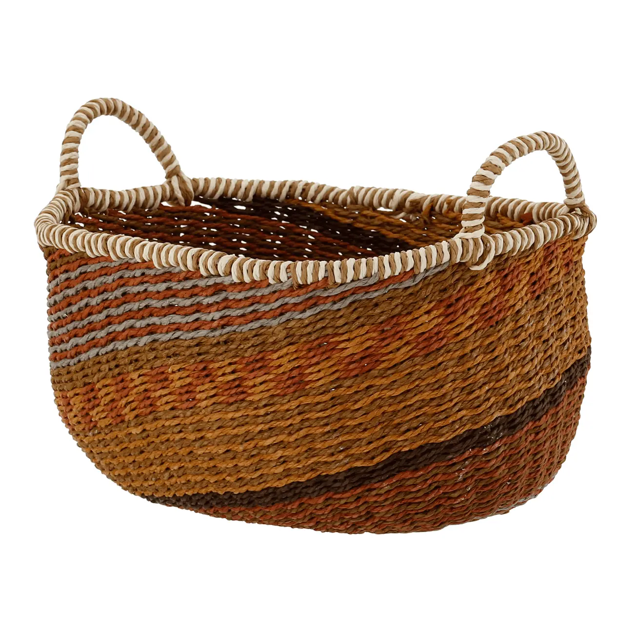 CESTO 36 CM X 24 CM X 19 CM HELBRON - ZAFFRON/ CANELA DO CEILÃO - Foto 2