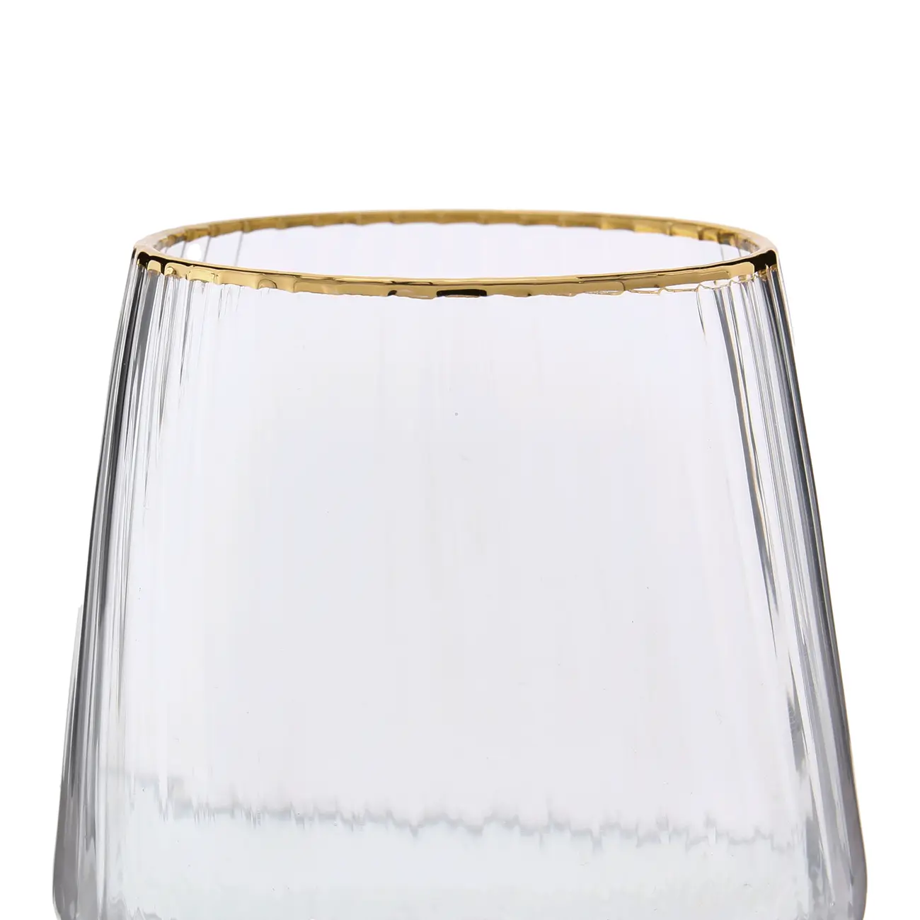 COPO ON THE ROCKS 330 ML RUTILO DOURADO - INCOLOR/DOURADO - Foto 2