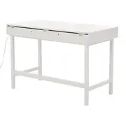 PENTEADEIRA COM ESPELHO 1,13 M X 55 CM REVEAL - BRANCO/PRATA - Foto 6