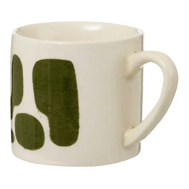 CANECA 90 ML BLOBING ISLAND - BRANCO/MUSGO - Foto 3