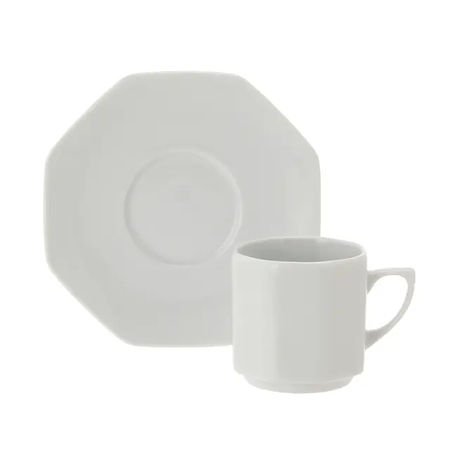 XÍCARA CAFÉ 100 ML OCTAGON - BRANCO - Foto 1