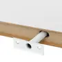 PRATELEIRA 4 CM X 1 M X 25 CM BALANCE - BRANCO - Foto 4