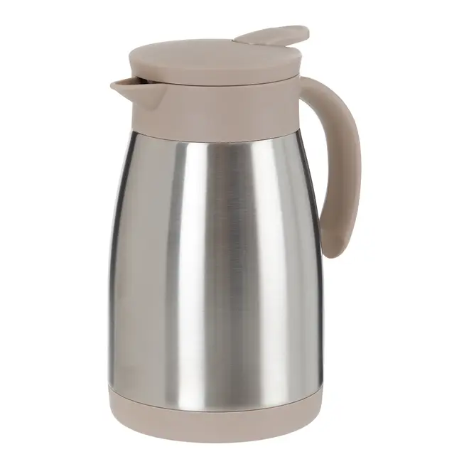 GARRAFA TÉRMICA 800 ML MIMÔ - INOX/BEGE - Foto 3