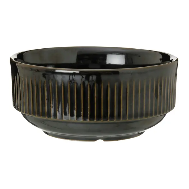 TIGELA 12 CM STAL - PRETO/CAQUI - Foto 1
