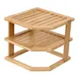 ORGANIZADOR DE PRATOS VERTICAL BAMBOO - BAMBU - Foto 7