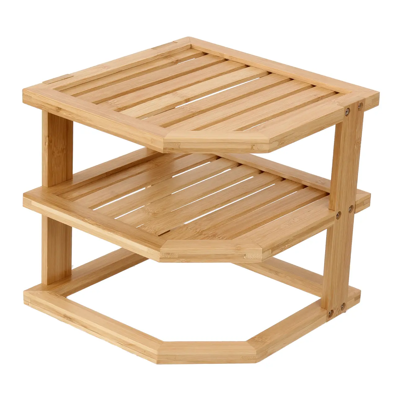 ORGANIZADOR DE PRATOS VERTICAL BAMBOO - BAMBU - Foto 7