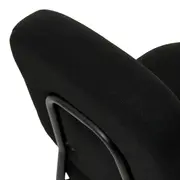 CADEIRA DE JANTAR SNAKY - PRETO/PRETO - Foto 7