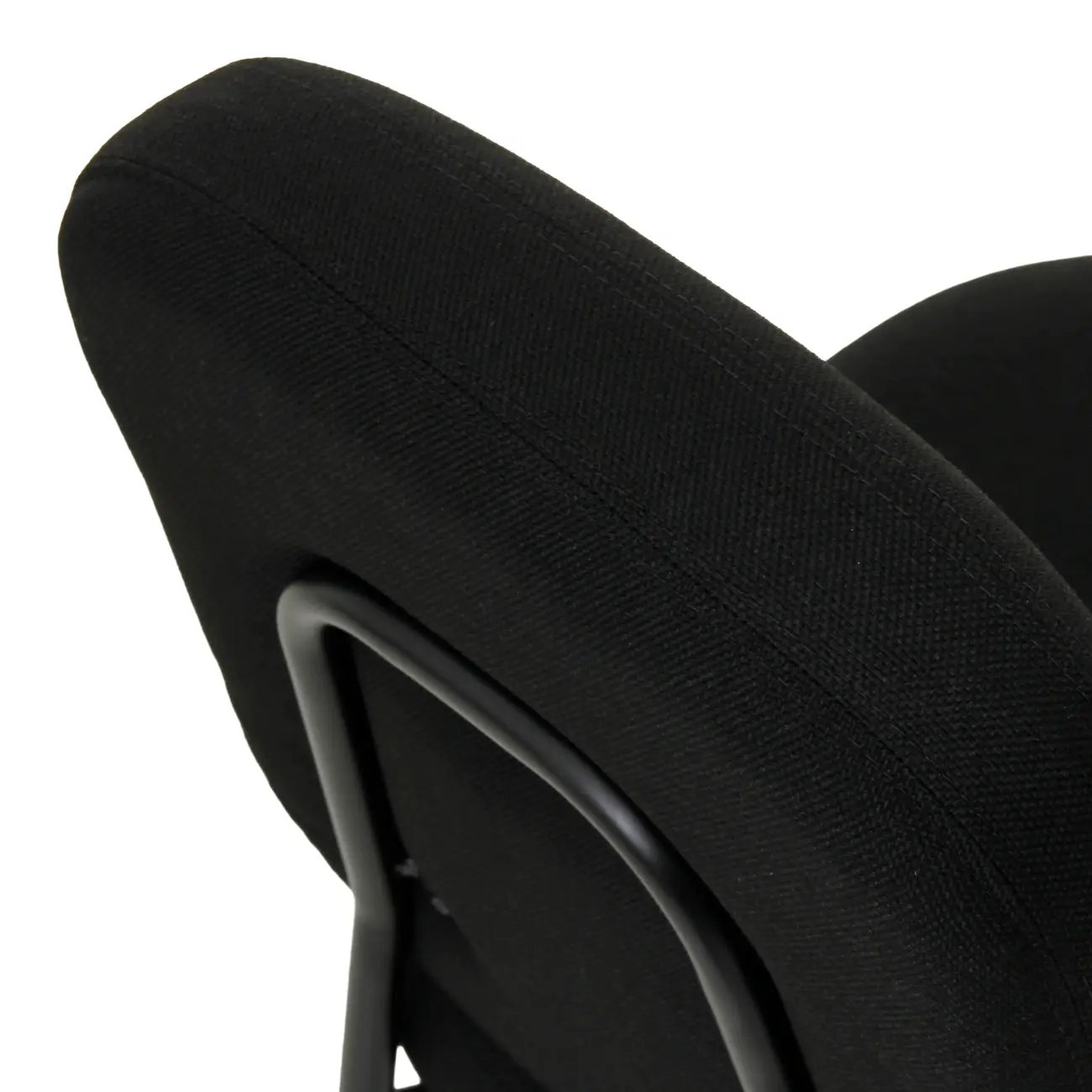 CADEIRA DE JANTAR SNAKY - PRETO/PRETO - Foto 7